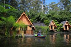 7 Restoran Keluarga di Bandung dengan View Alam, Bisa Naik Perahu