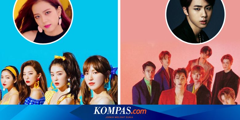 Jin Bts Di Exo Jisoo Di Red Velvet 7 Idola Kpop Ini Hampir Debut Dengan Grup Lain Halaman All Kompas Com
