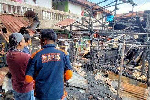 Kebakaran Hebat Landa Pasar Bawah Bukittinggi, Polisi Amankan Seorang Warga Bawa Pertalite