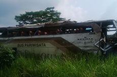 Saksi Mata Ungkap Detik-detik Kecelakaan Maut Bus Rombongan SMA Al-Huda