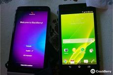 BlackBerry Z30 Bersanding dengan Xperia Z1