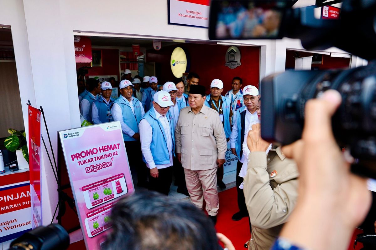 Pertamina mendukung Presiden Prabowo Subianto dalam meresmikan peluncuran kelembagaan 80.081 Koperasi Desa/Kelurahan Merah Putih (KDMP/KKMP) di KDMP Bentangan, Desa Bentangan, Kecamatan Wonosari, Kabupaten Klaten, pada Senin (21/7/2025).