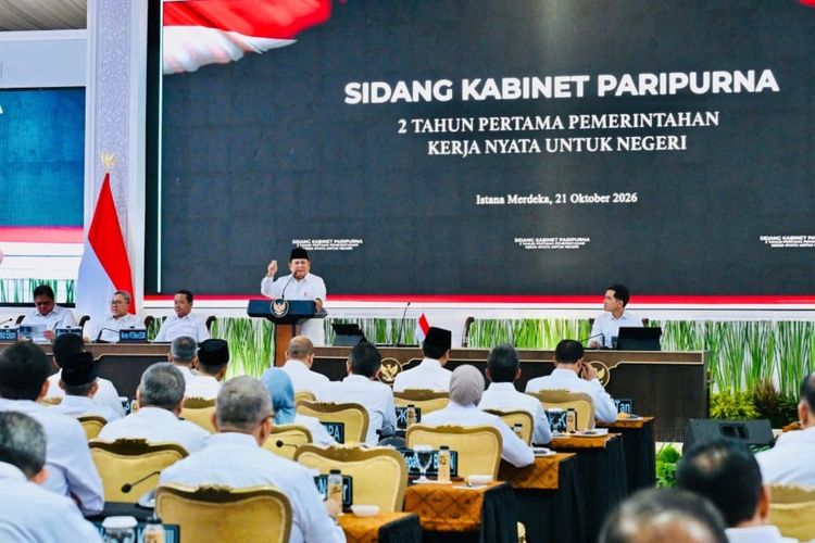 Hadiri Sidang Kabinet Paripurna, Mendagri Simak Arahan Presiden soal Pentingnya Kekompakan