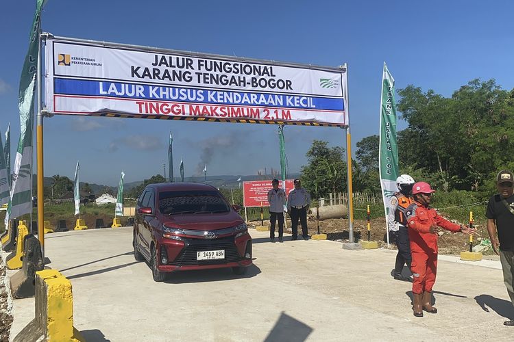 Tol Fungsional Bocimi Seksi 3 Buka Hingga Pukul 17.00 WIB