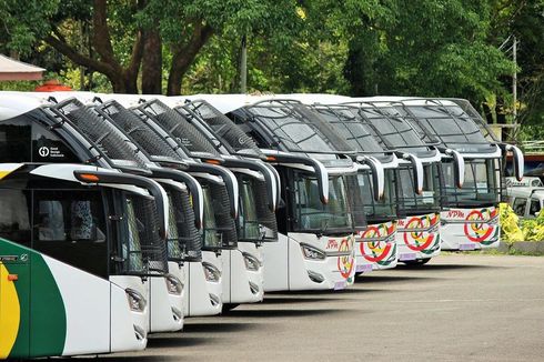 2 Bulan Tak Beroperasi akibat PSBB, PO Bus NPM Bertahan Tak PHK Karyawan