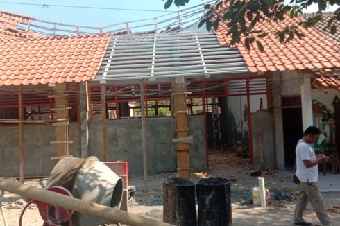 Atap Satu Ruang Kelas TK di Yogyakarta Roboh usai Genteng Dipasang