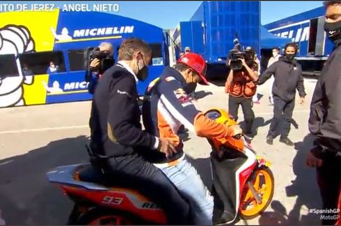 Ini Kabar Marc Marquez Setelah Crash Hebat di FP3 MotoGP Spanyol