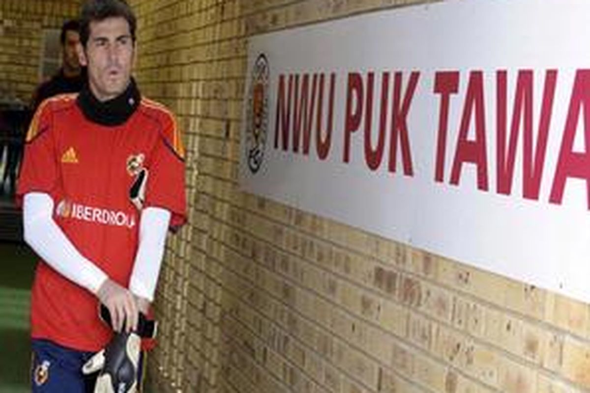 Kiper Spanyol, Iker Casillas.
