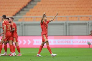 Hasil HT Persija Vs Brisbane Roar 1-0: Jeremejeff Cetak Gol Debut bagi Macan Kemayoran
