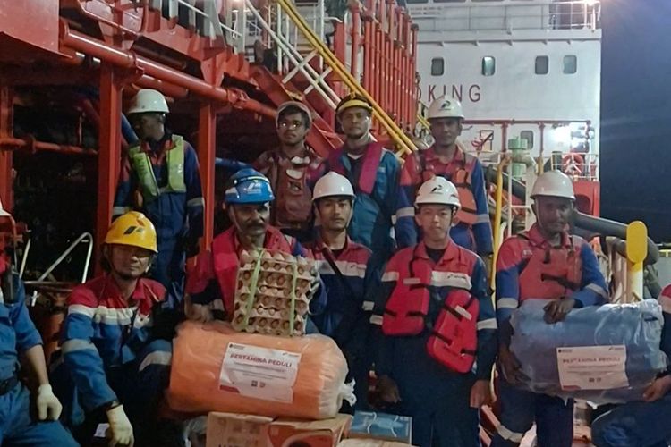 Akses Darat Terkendala, Pertamina Kirim Bantuan untuk Korban Gempa di Reo Lewat Jalur Laut