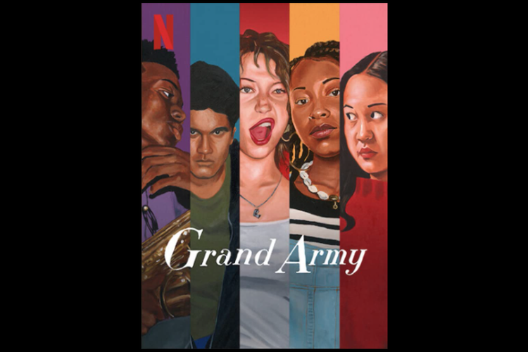 Poster serial drama Grand Army yang tayang di Netflix.