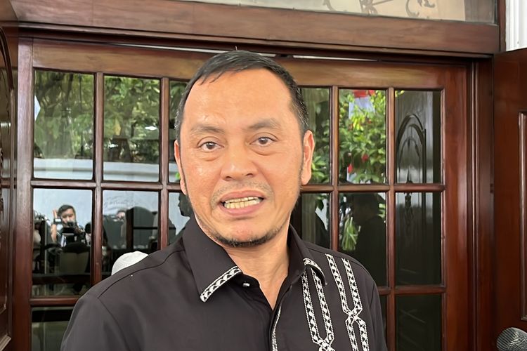 Ketua Dewan Pimpinan Pusat (DPP) Partai Nasdem, Willy Aditya saat ditemui di Jalan Brawijaya X, Kebayoran Baru, Jakarta Selatan, Jumat (22/9/2023).