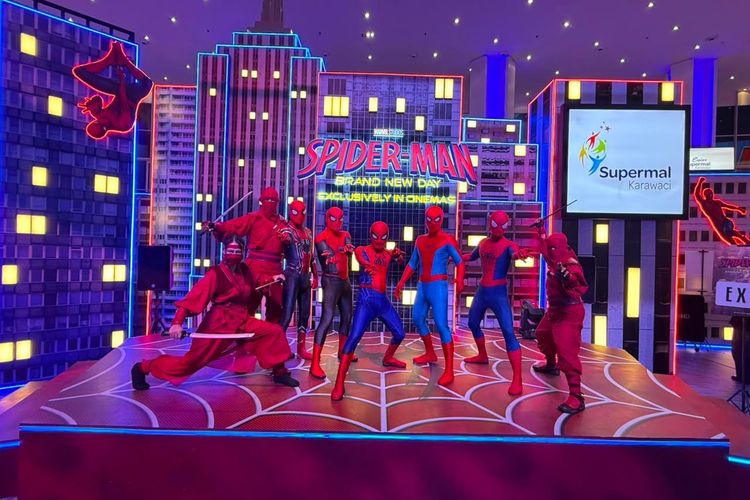 Rayakan Spider-Man Day, Ada Aktivasi Interaktif Sebulan Penuh di Tangerang
