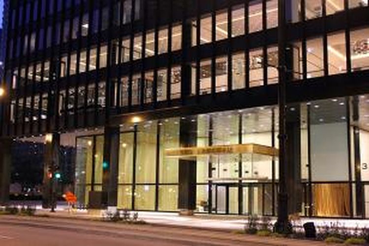 Gedung IBM di Chicago, AS, tinggal kenangan. Saat ini, perkantoran paling modern tersebut telah berubah wajah menjadi hotel mewah.