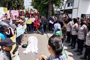 Kantor Bupati Blitar Didemo, Tuntut Percepatan Redistribusi Lahan Perkebunan