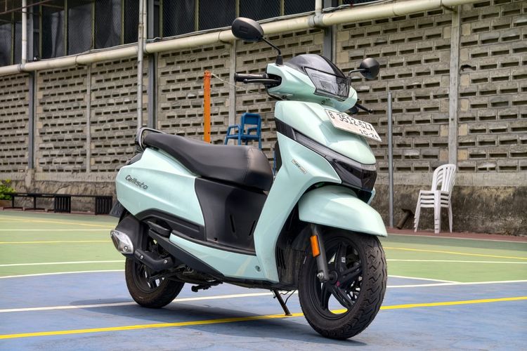 Menilik Tampilan Unik TVS All New Callisto 110, Skutik Murah Ala India