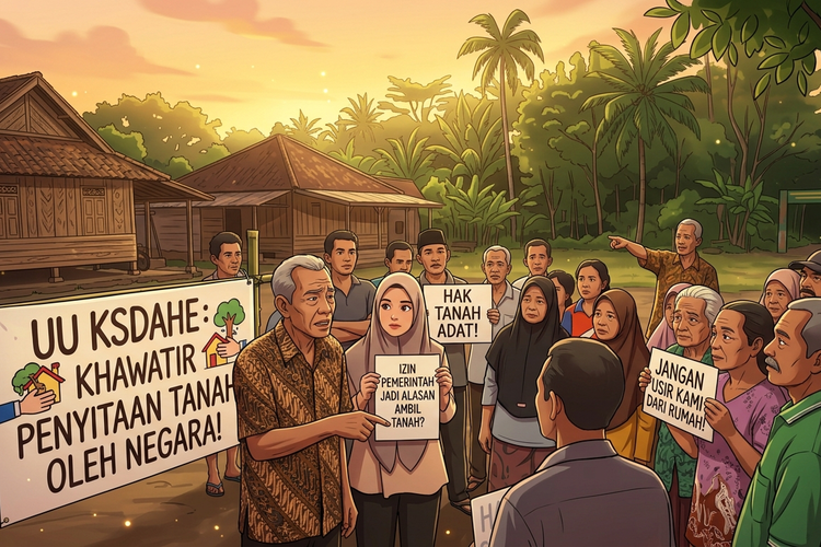 UU KSDAHE Digugat, Pemerintah Bantah Areal Preservasi untuk Ambil Tanah Warga
