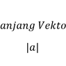 Contoh Soal Menghitung Panjang Vektor