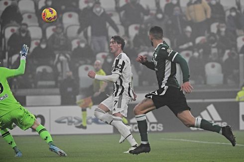 Hasil Juventus Vs Verona 2-0, Debut Impian Vlahovic dan Zakaria