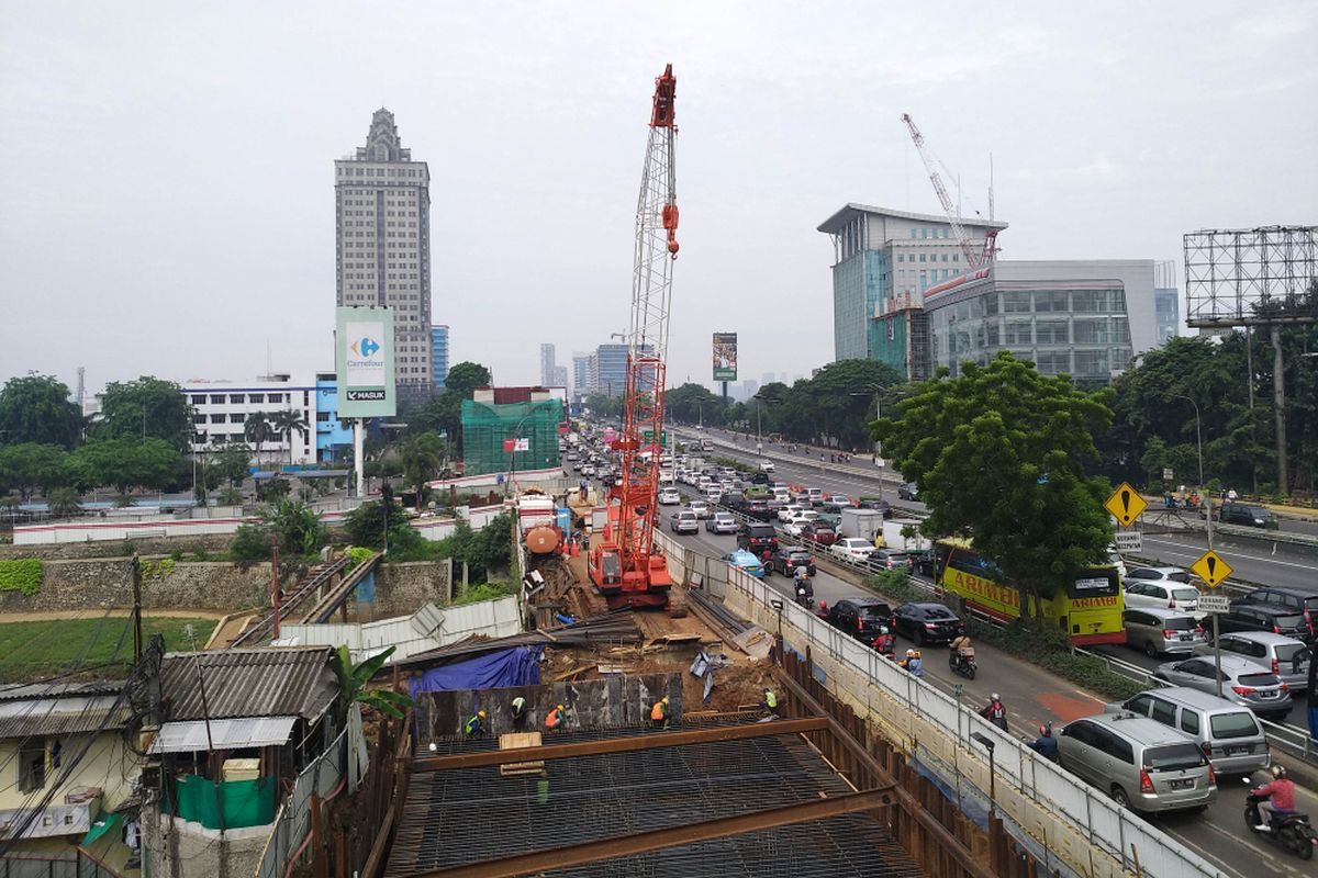 Pengalihan arus lalu lintas Cawanng ,MT Haryono, Pancoran