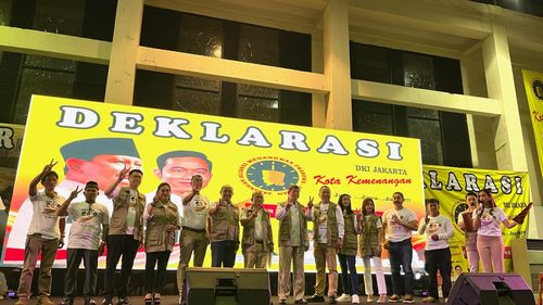 Deklarasi Dukungan, JAM Prabowo-Gibran Bidik Kemenangan Satu Putaran