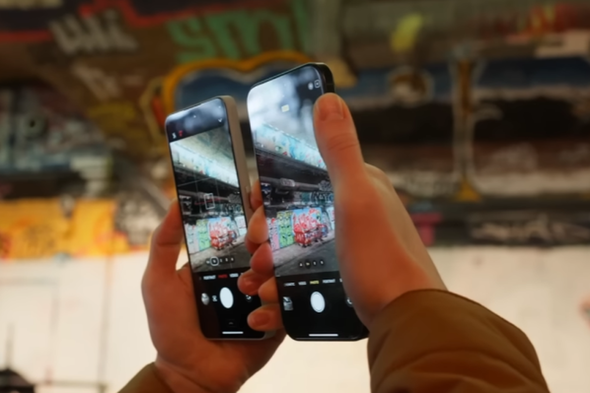 Nothing sedang mengambil footage untuk membandingkan kualitas kamera Phone (3a) dengan iPhone 16 Pro Max