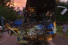 3 Penumpang Tewas Dalam Kecelakaan Bus di Banyuasin 