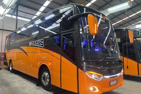 Bus Baru PO 27 Trans, Pakai Sasis Hino RM
