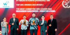 Wujud Nyata Implementasi Tata Kelola Baik, Waskita Karya Raih Top GRC Awards 2025 Stars 5