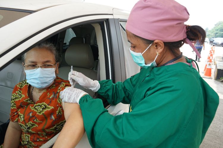Jasa Marga Sediakan Pfizer dalam Vaksinasi Drive Thru di Jalan Tol Jagorawi, Simak Syaratnya 