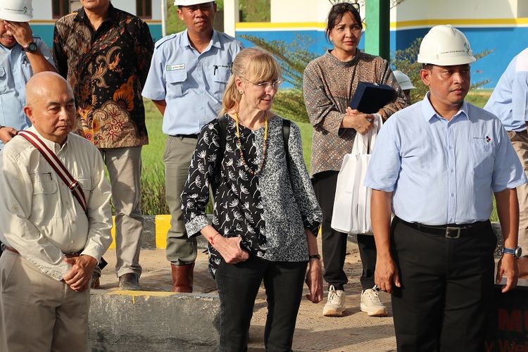 PT Dharma Satya Nusantara Tbk (Perseroan) atau DSNG menerima kunjungan Duta Besar (Dubes) Republik Federal Jerman untuk Indonesia, Ina Lepel, Selasa (30/5/2023).