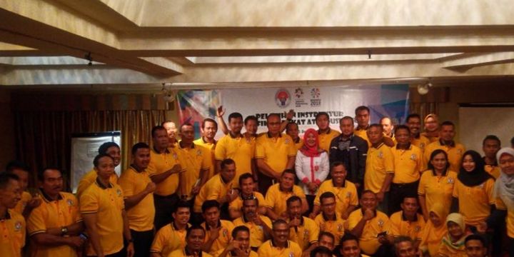 Kementerian Pemuda dan Olahraga gelar Pelatihan Instruktur Identifikasi Bakat Atlet Usia Muda, di Hotel Ambhara Blok M, Jakarta, 11-15 Desember 2017.