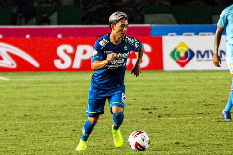 Gelandang Persib Bandung, Kim Jeffrey Kurniawan. 