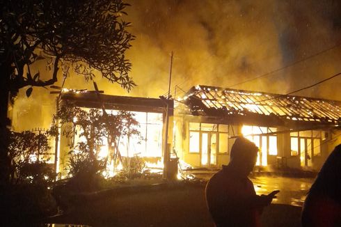 Ruangan Ditlantas Polda Bali di Kantor Samsat Bersama Terbakar, Kerugian Ditaksir Rp 500 Juta
