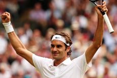 Federer Kembali ke Semifinal Wimbledon