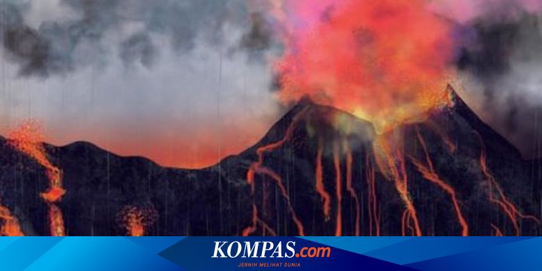 Bukan Meteor Letusan Gunung Api Penyebab Kepunahan Massal Terbesar