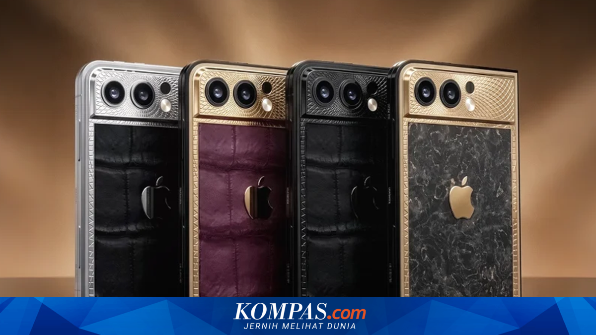 Apple Belum Rilis iPhone Lipat, tapi Versi Mewahnya Sudah Dijual Rp 200 Jutaan
