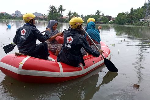 Banjir di Ciledug, Tangerang, Satu Orang Meninggal
