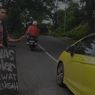 Viral Pengendara Motor Berjatuhan di Tanjakan Kalipancur Semarang, Penyebabnya Tumpahan Solar