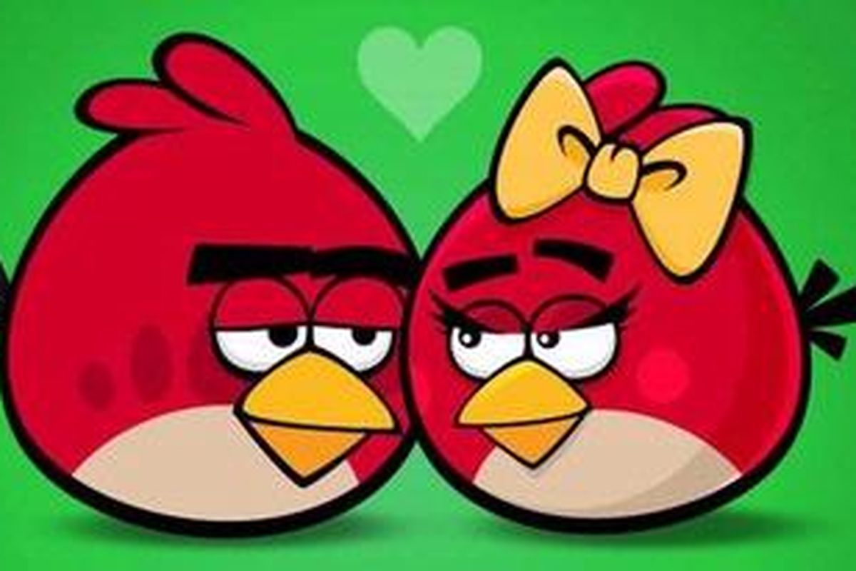 Angry Birds Edisi Valentine 