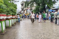 Banjir di Petamburan Surut, Warga Mulai Ramaikan TPS 