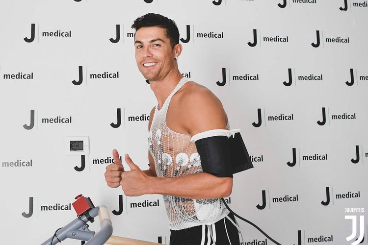 Cristiano Ronaldo kembali berlatih dengan Juventus.