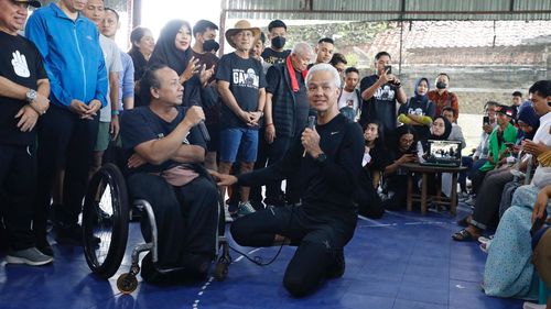 Ganjar Janjikan Kesetaraan bagi Perempuan dan Penyandang Disabilitas