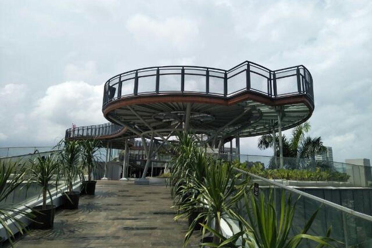 Skywalk Senayan Park Tempat Wisata Instagramable Yang Dulunya Taman