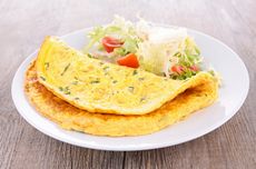 Resep Dadar Telur Kornet, Lauk Favorit Anak