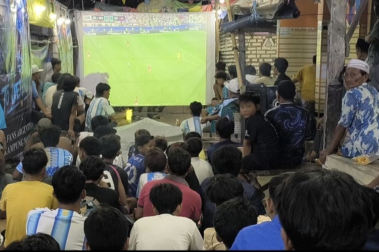 Serunya Nobar Piala Dunia di 