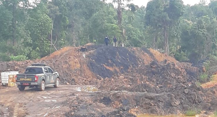 Tambang Ilegal Hantui Kawasan Penyangga IKN 