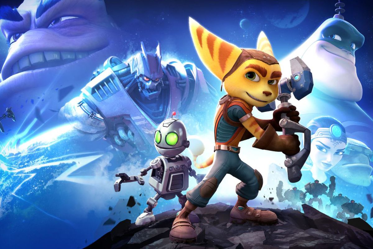 Ilustrasi game Ratchet and Clank