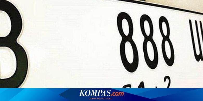 Sebelum Berubah Warna, Ini Ragam Pelat Nomor Kendaraan di Indonesia - Vimarsana News