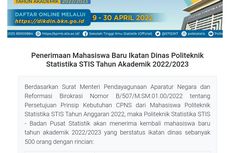 Pendaftaran STIS 2022: Kuota, Syarat, dan Biaya Tes Masuk STIS 2022